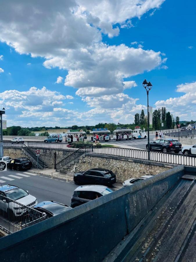 Splendid Apartment At The Foot Of The Castle Of Amboise - View Of The Loir Exteriör bild